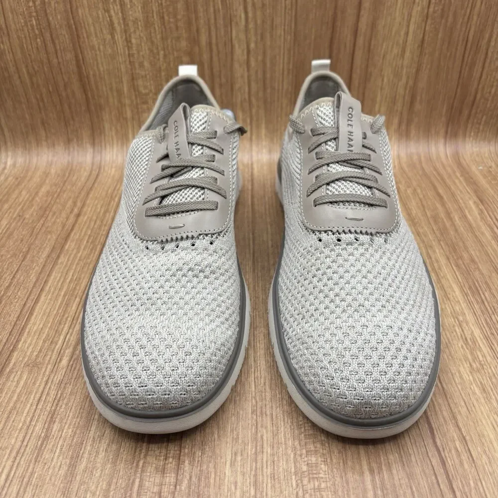 Cole Haan Generation ZeroGrand Stitchlite Beige Sneakers C35963 Men's Size 11.5M